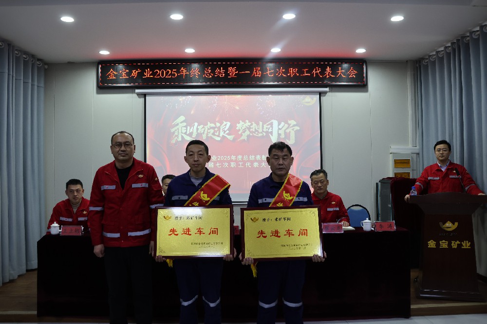 蓄力開(kāi)局促發(fā)展 凝心破難再超越 ——金寶礦業(yè)召開(kāi)2025年度總結(jié)表彰暨一屆七次職工代表大會(huì)